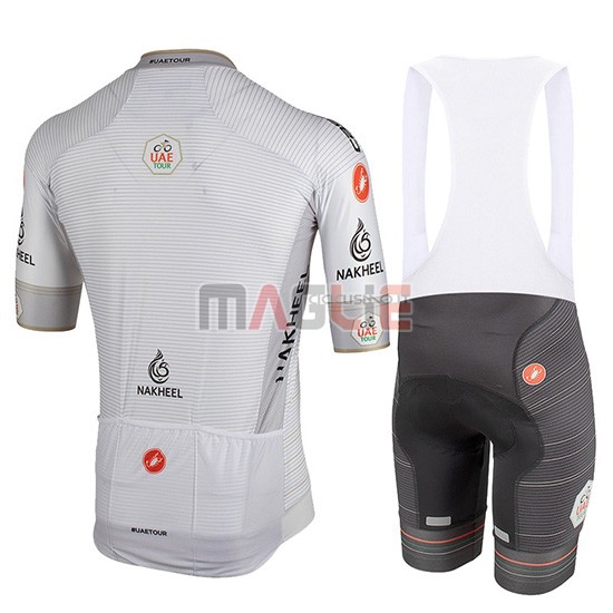 Maglia Castelli UAE Tour Manica Corta 2019 Bianco